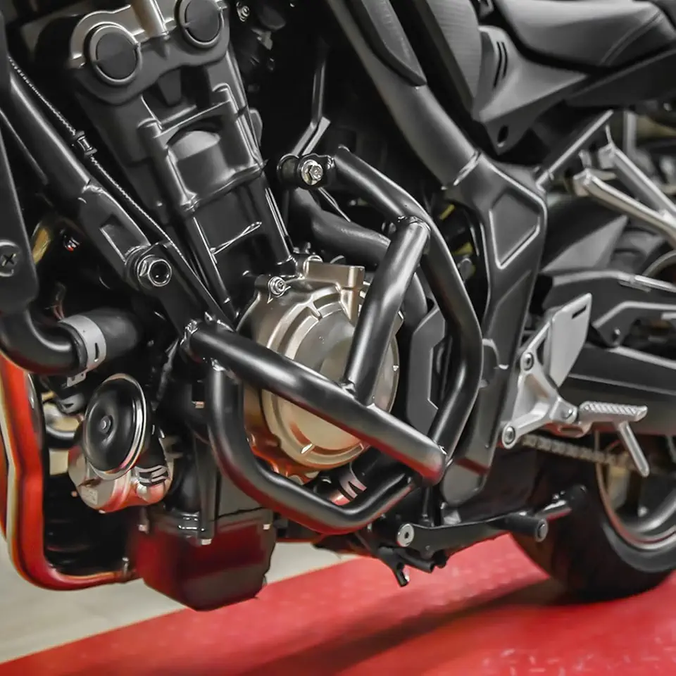 Motorcycle Engine Guard Highway Steel Crash Bar Bumper Compatible with H.onda CB650R CB 650R CB 650 R 2019 2020 2021 2022 2023 Falling Protector