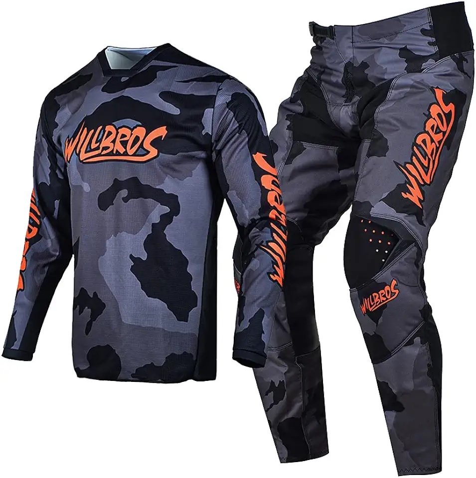 Motorcycle Jersey Pant Combo MX Motocross Gear Set Cycling Dirt Bike Mountain Bike Offroad Racewear Adult