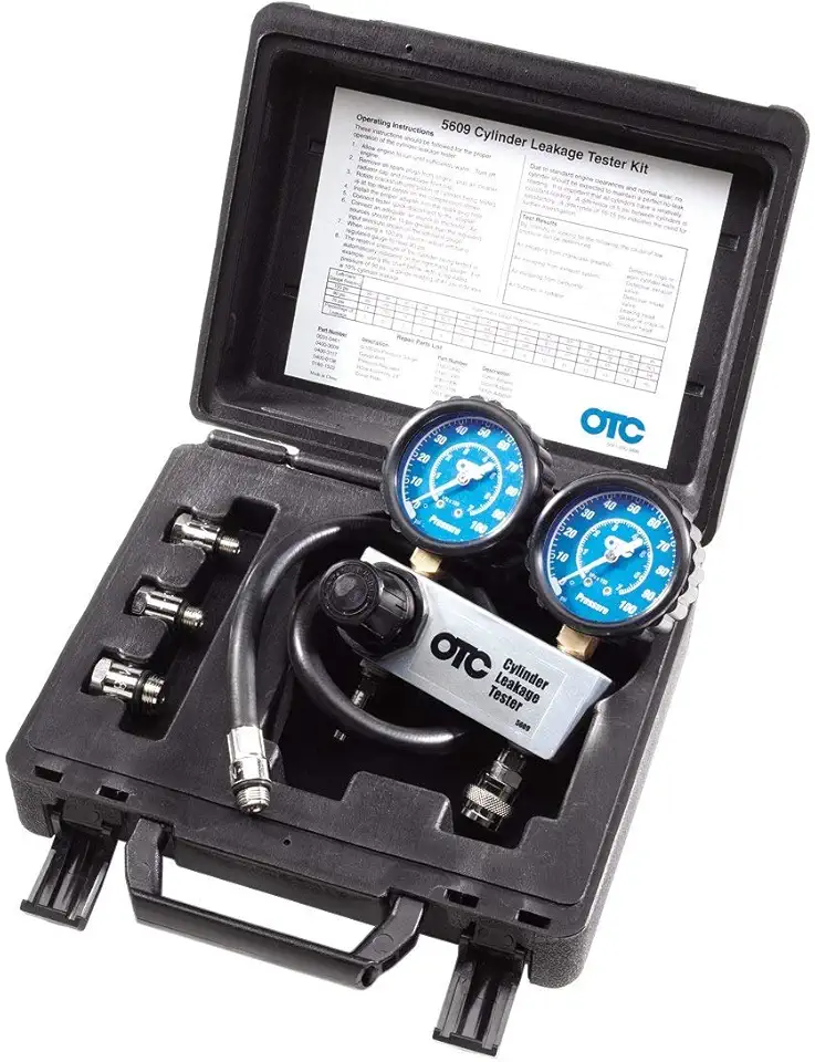 OTC 5609 Cylinder Leakage Tester Kit , Black