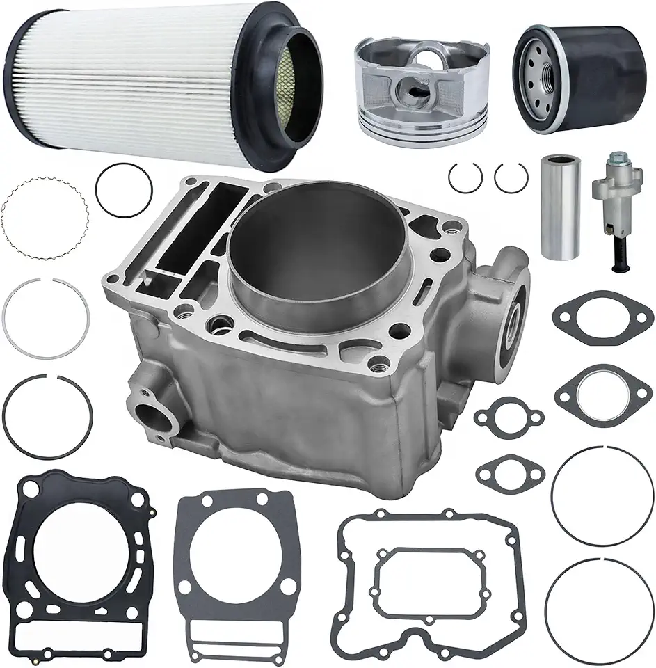 Cylinder Piston Gasket Top End Kit Set Replacement for Polaris Sportsman 500 1996 1997 1998 1999 2000 2001 2002 2003 2004 2005 2006 2007 2008 2009 2010 2011 2012