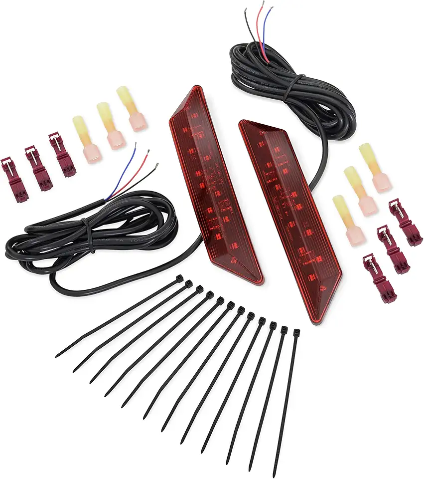 Show Chrome Accessories (41-412 Can-Am Ryker Front Fender Lights