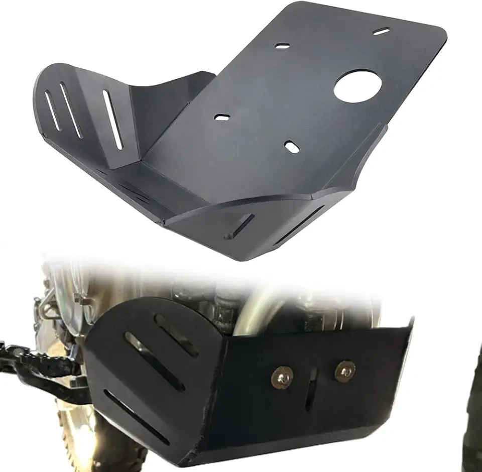 Xitomer 4mm Motorcycle Skid Bash Plate, Fit for XR650L 1992-2015 2016 2017 2018 2019 2020 2021 2022 2023 2024 / XR600R 1989-2000, Motorcycle Skid Plate