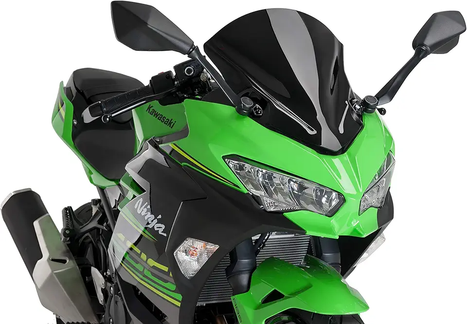 Puig Racing Screen Kawasaki Ninja 400 18' C/Black