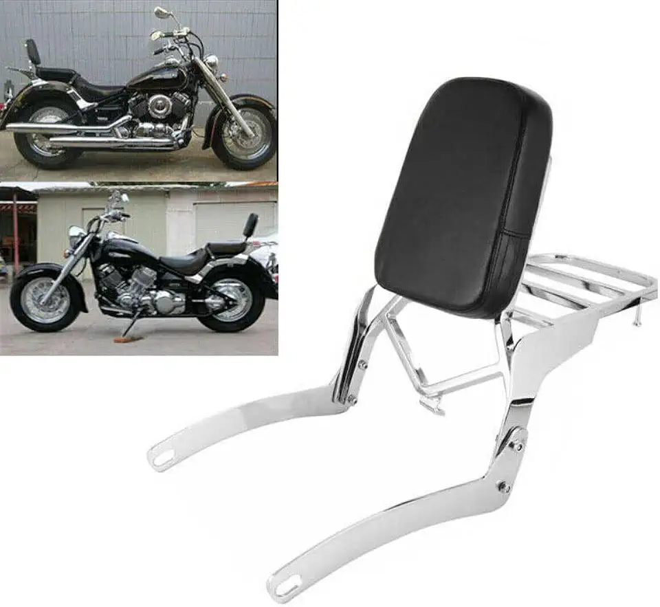 Popular Sissy Bar Backrest Fit For Yamaha Virago XV 250 XV 125 1989-2019, Yamaha XV250 Yamaha XV125 Back Rest