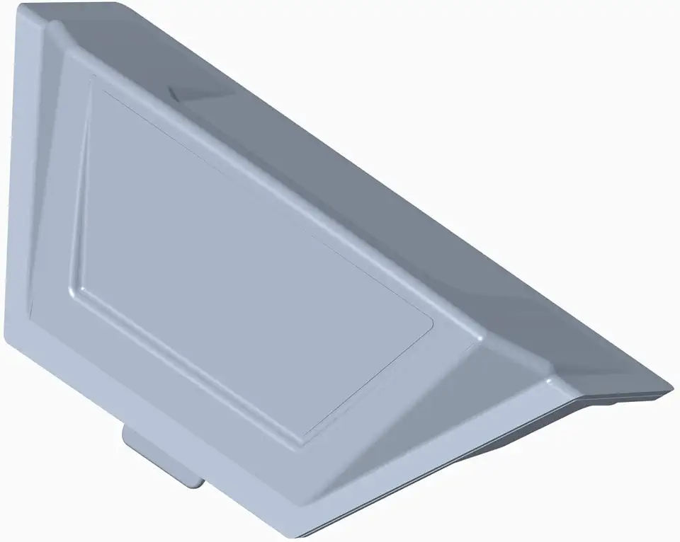 Polaris Ranger Taillight With Decal Assembly, Genuine OEM Part 2412774, Qty 1