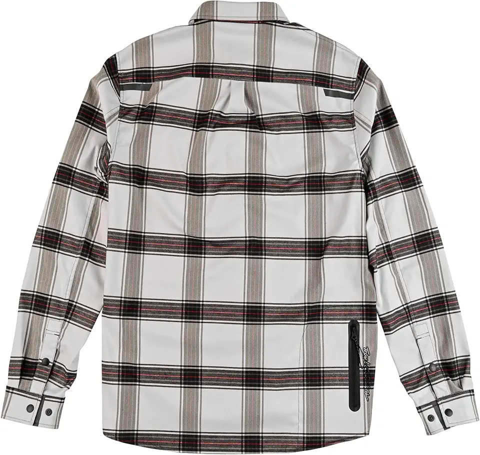 Troy Lee Designs Long-Sleeve Jersey Grind Flannel Stripe