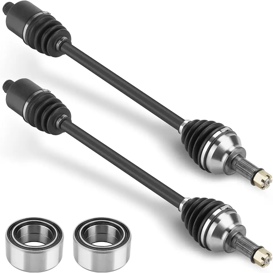 Front Left Right CV Axle Drive Shaft & Wheel Bearings for Polaris RZR XP/XP 4 1000, RZR XP Turbo High lifter Permium Sport 2020 2021 1333942 1334273 ATV Axle Replacement