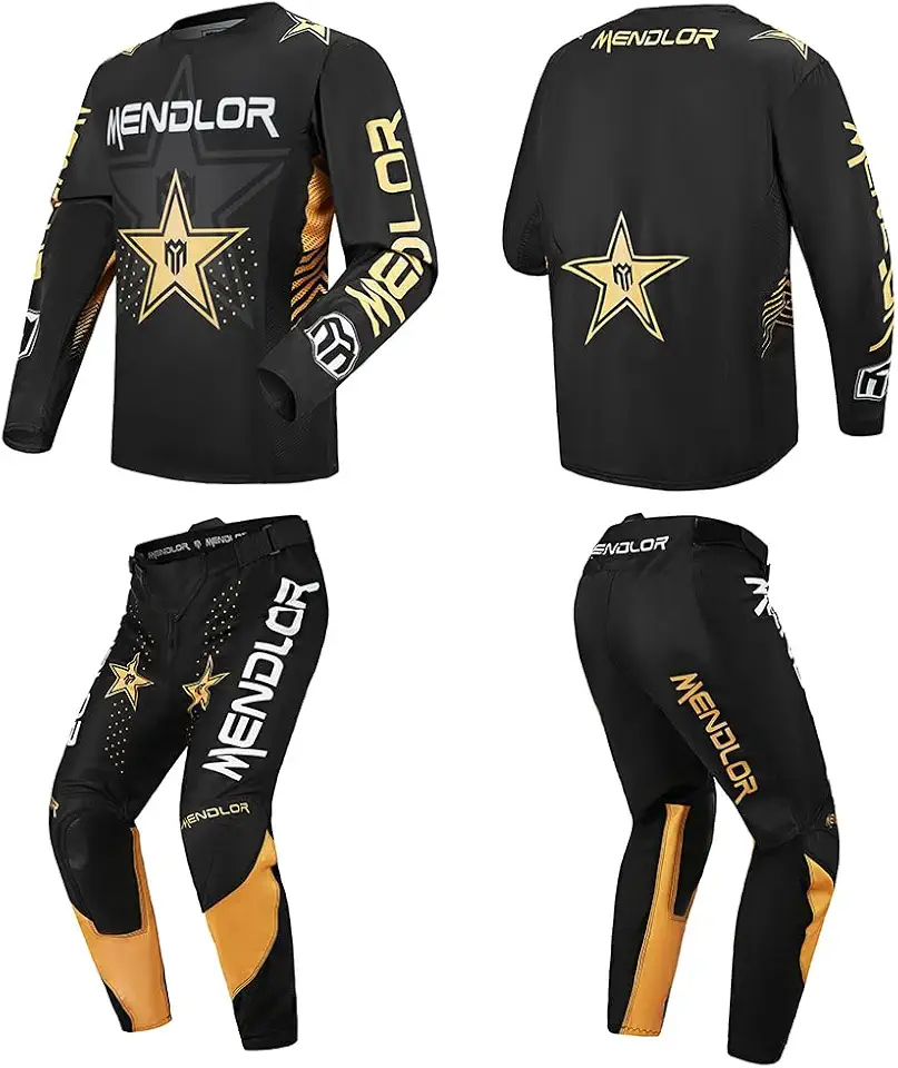 Motocross Jersey Pants Combo Mens Women Dirt Bike Gear Set Suit Racewear Enduro Mx Cycling Offroad Adult Riding Suit