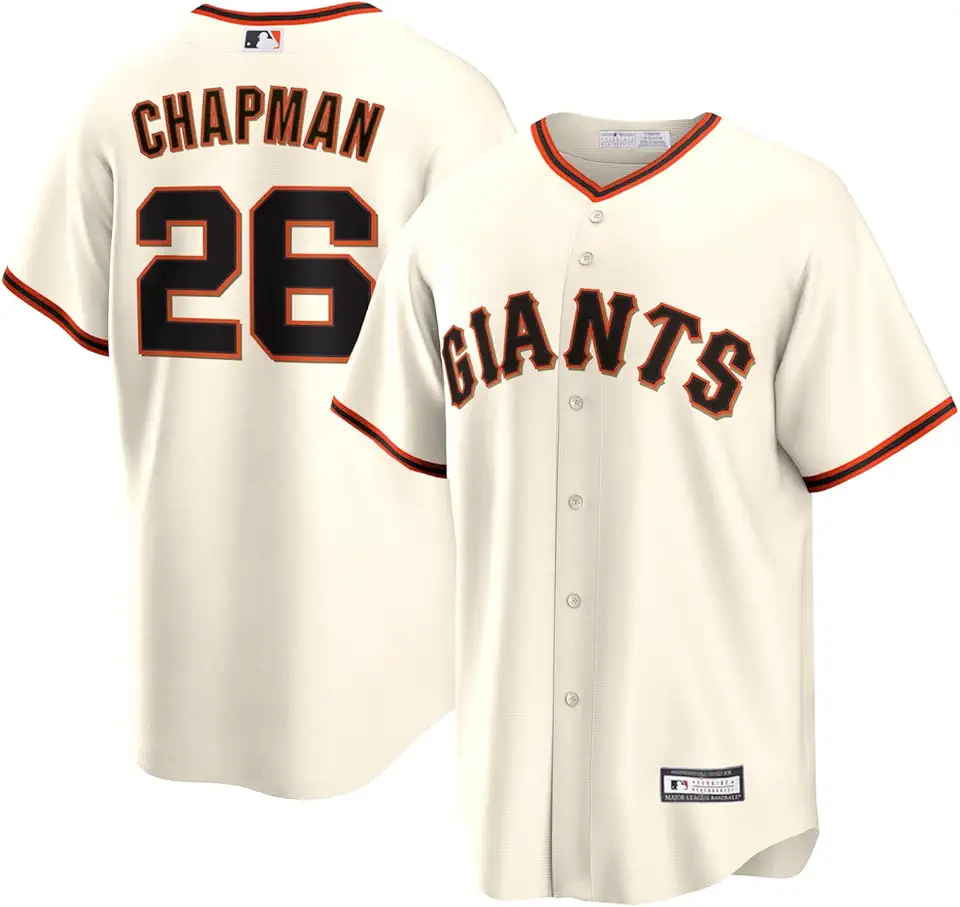 Matt Chapman San Francisco Giants MLB Kids Youth 8-20 Ivory Cream Alternate Player Jersey