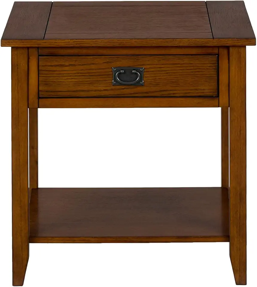 Jofran: , Mission Oak, Square End Table, 22