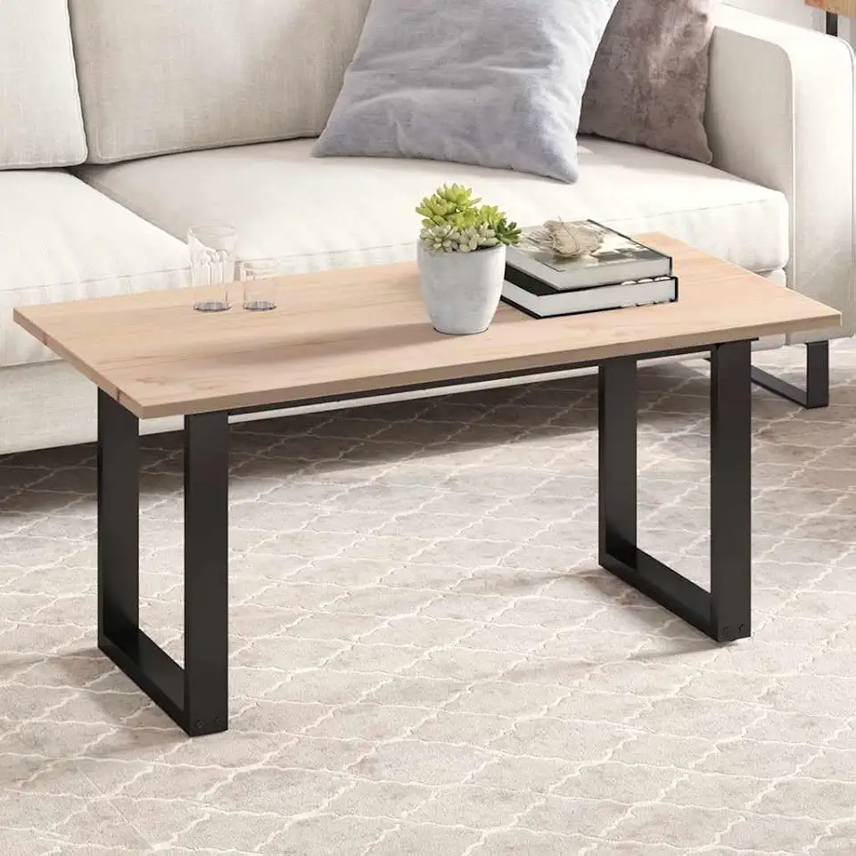 Youuihom Solid Pine Table Top 39.4x19.7 Inches Natural Wood Rectangular Dining Surface with Smooth Finish for Kitchen and Dining Room