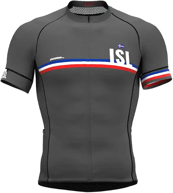 Iceland Code Short Sleeve Cycling PRO Jersey for Men