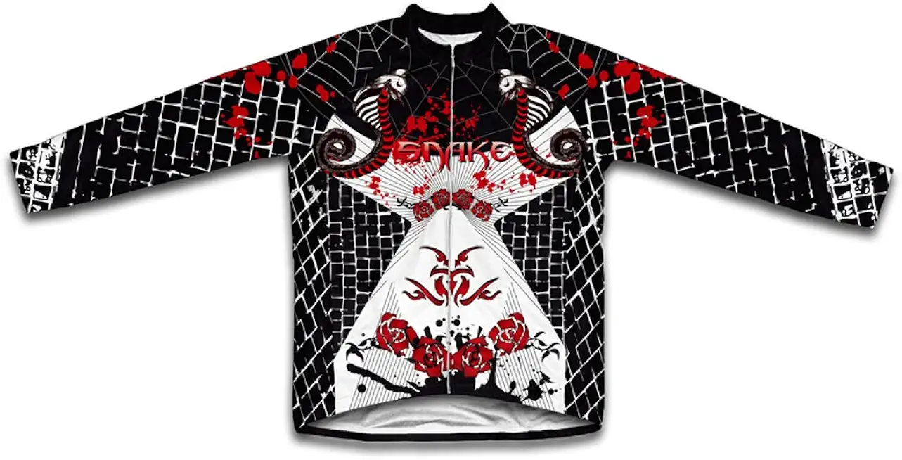 ScudoPro Snake Skins Winter Thermal Cycling Jersey for Women