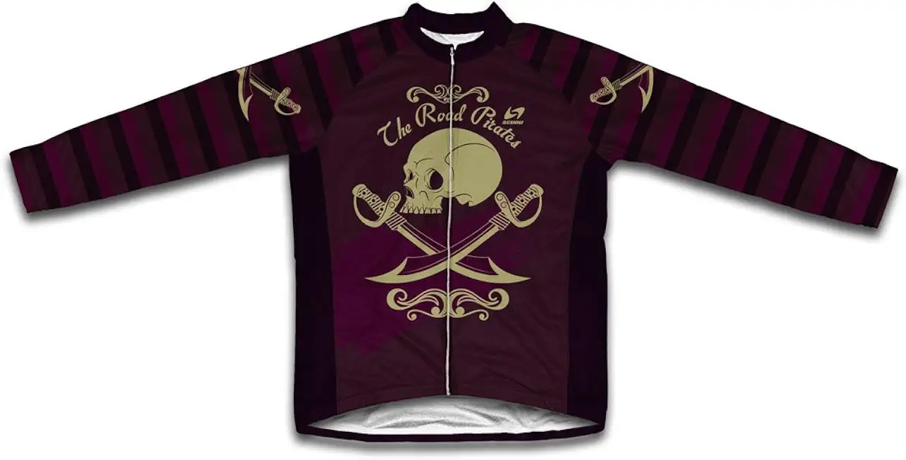 ScudoPro Road Pirates Thermal Cycling Jersey for Men