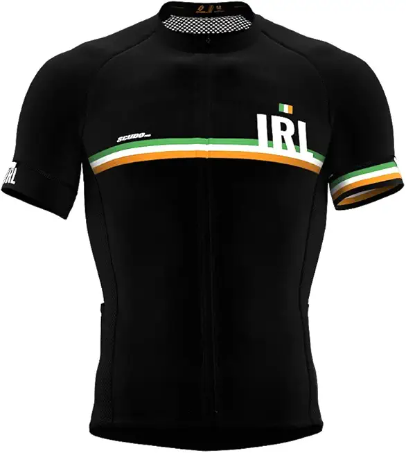 Ireland Code Short Sleeve Cycling PRO Jersey for Men