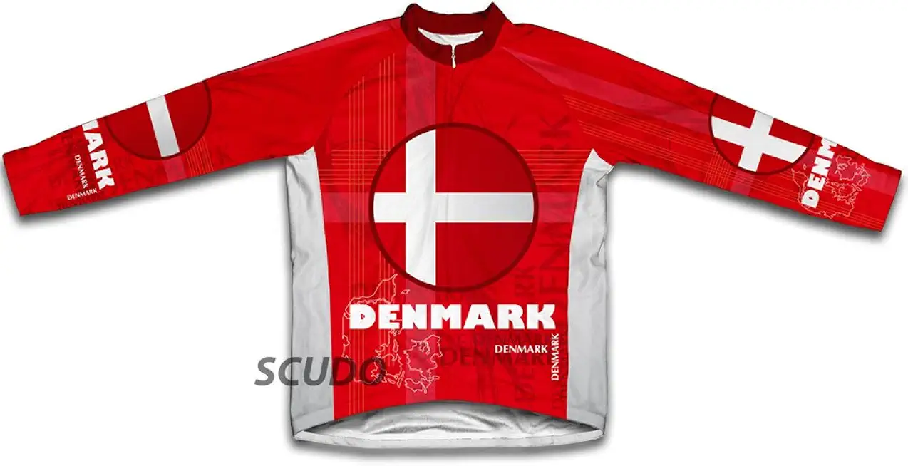 ScudoPro Denmark Winter Thermal Cycling Jersey for Women