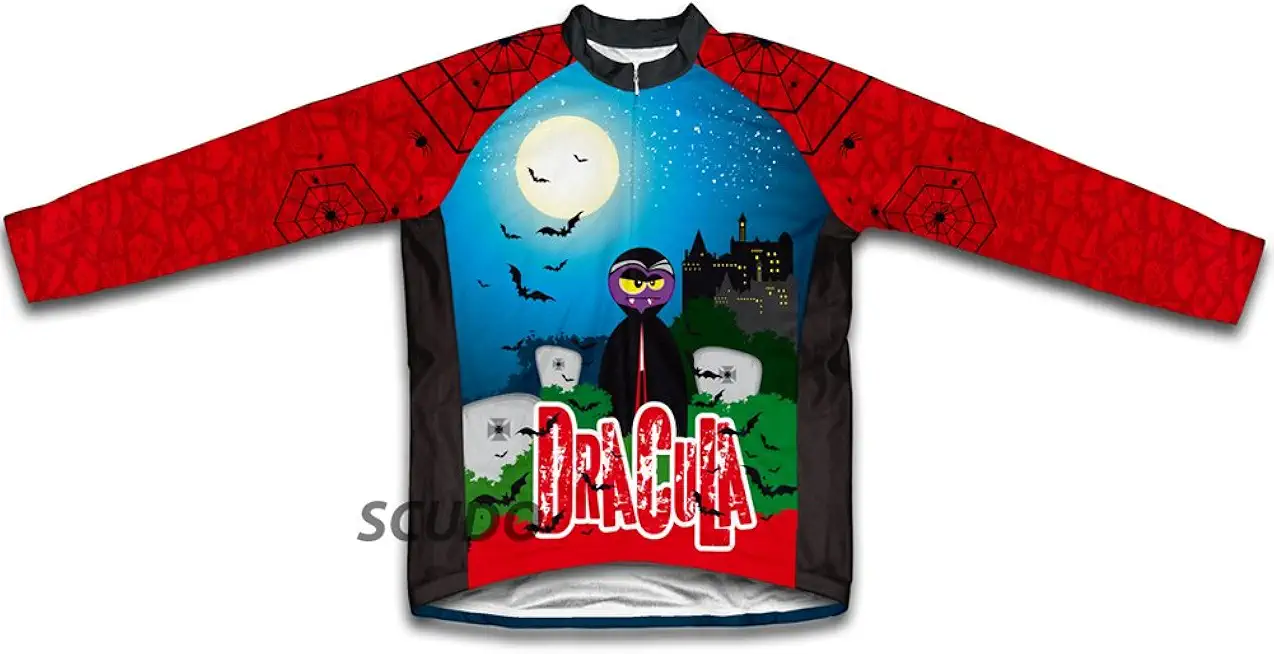ScudoPro Dracula Winter Thermal Cycling Jersey for Women