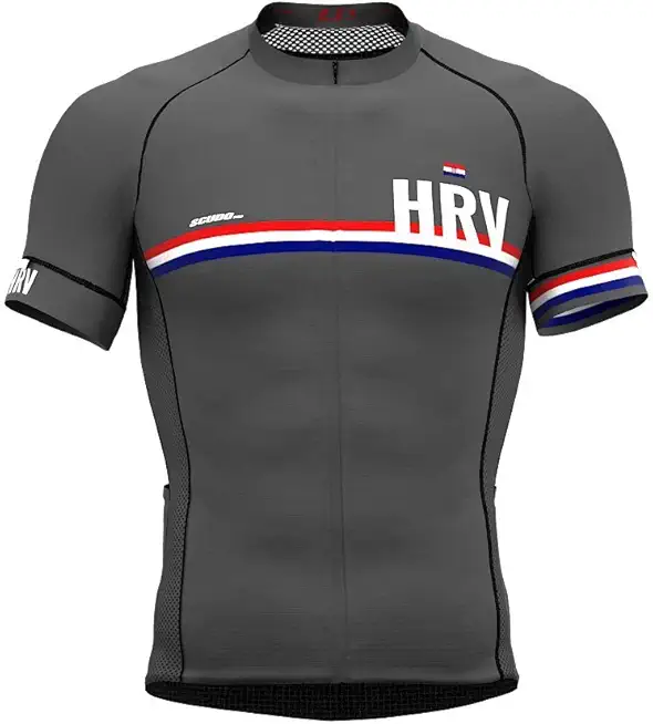 Croatia Code Short Sleeve Cycling PRO Jersey for Men