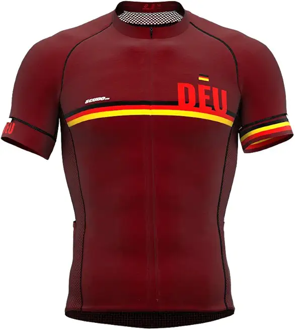 Germany Code Short Sleeve Cycling PRO Jersey for Women