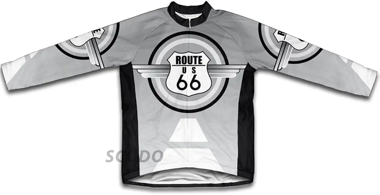 ScudoPro Route 66 Winter Thermal Cycling Jersey for Women