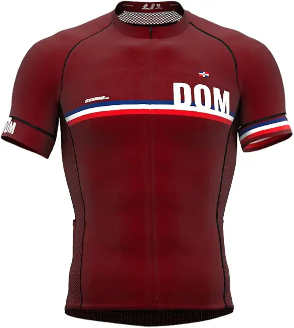Dominican Republic Code Short Sleeve Cycling PRO Jersey for Men