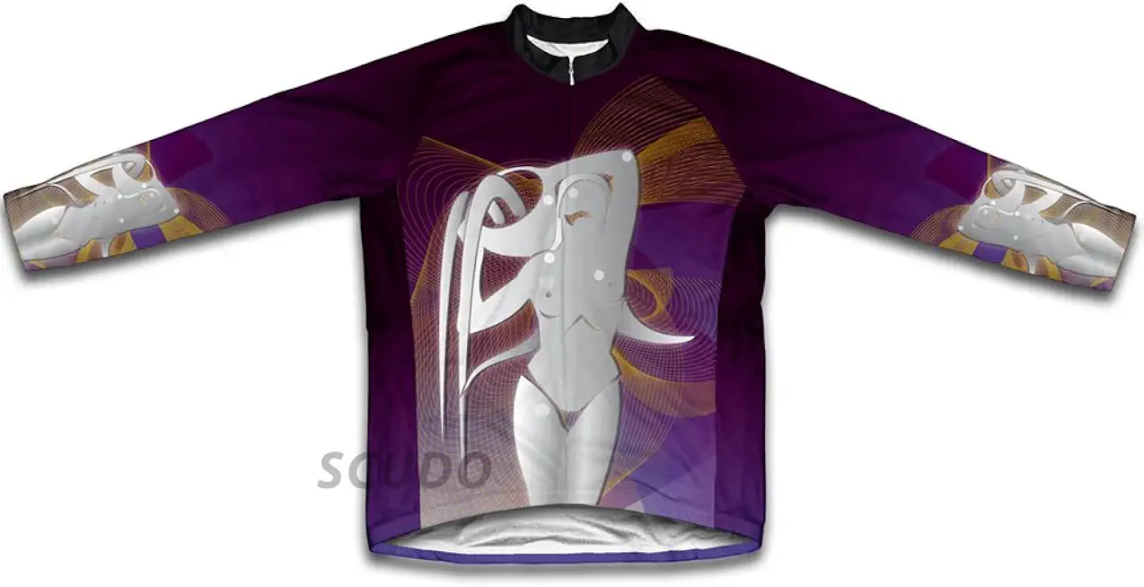 ScudoPro Aquarius Winter Thermal Cycling Jersey for Women