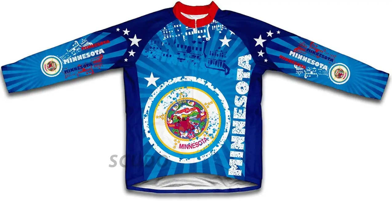 ScudoPro Minnesota Winter Thermal Cycling Jersey for Men