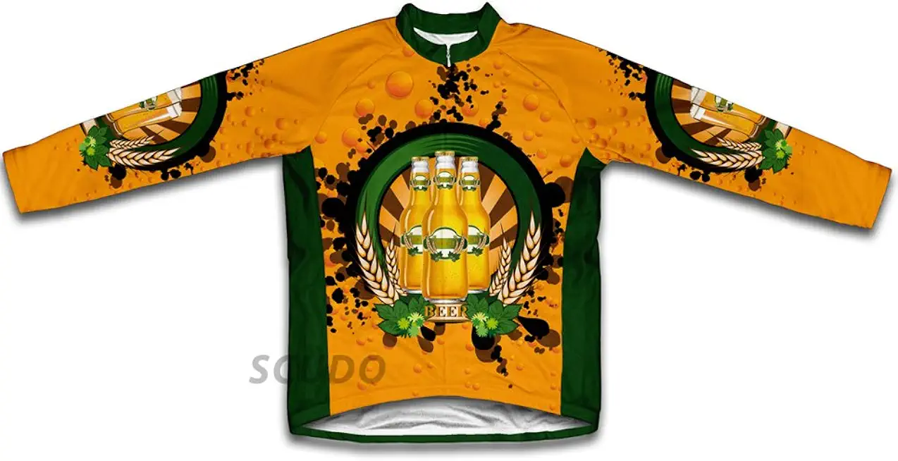 ScudoPro Golden Charm Winter Thermal Cycling Jersey for Women