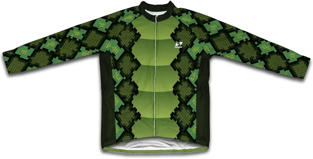 ScudoPro Snake Skin Thermal Cycling Jersey for Men