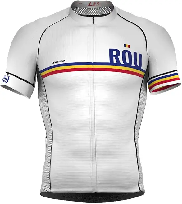 Romania Code Short Sleeve Cycling PRO Jersey for Men