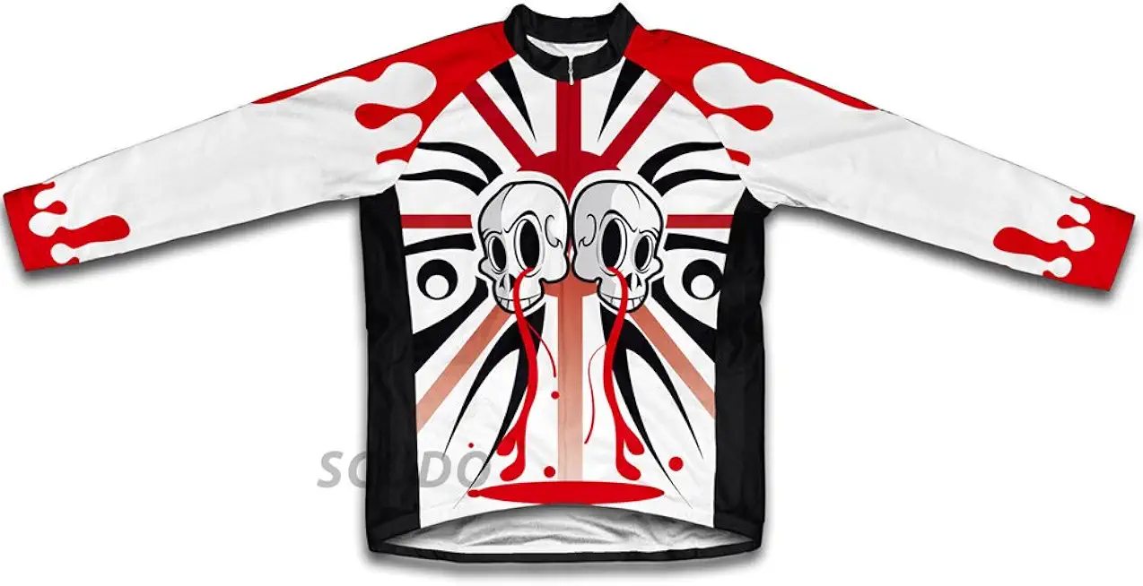 ScudoPro Red Kill Drip Winter Thermal Cycling Jersey for Women