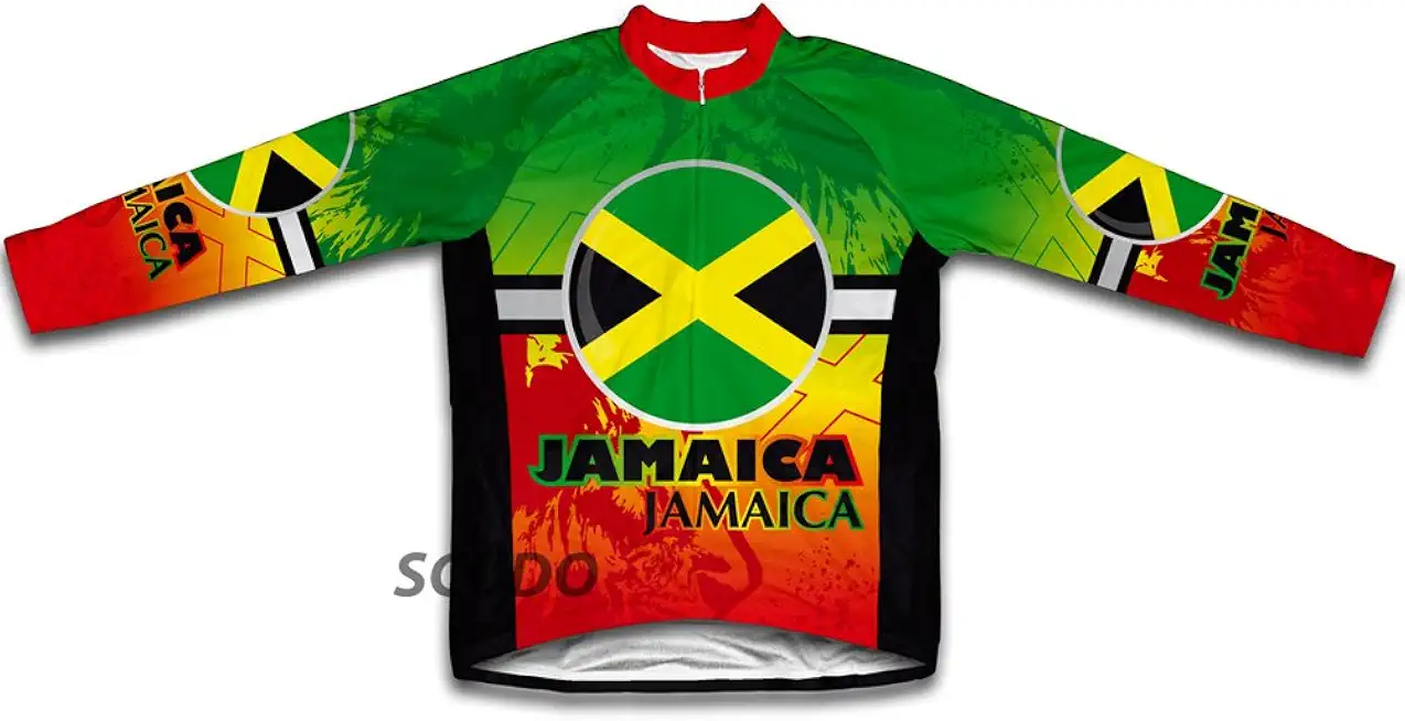 ScudoPro Jamaica Winter Thermal Cycling Jersey for Women