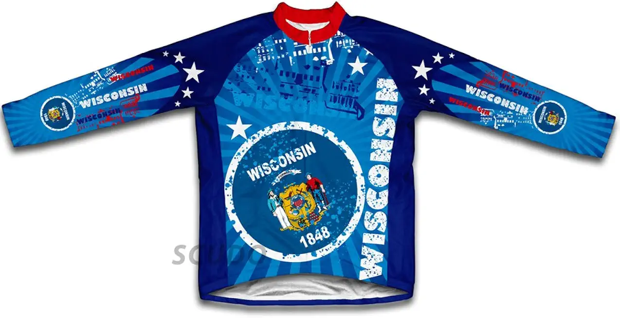 ScudoPro Wisconsin Winter Thermal Cycling Jersey for Women