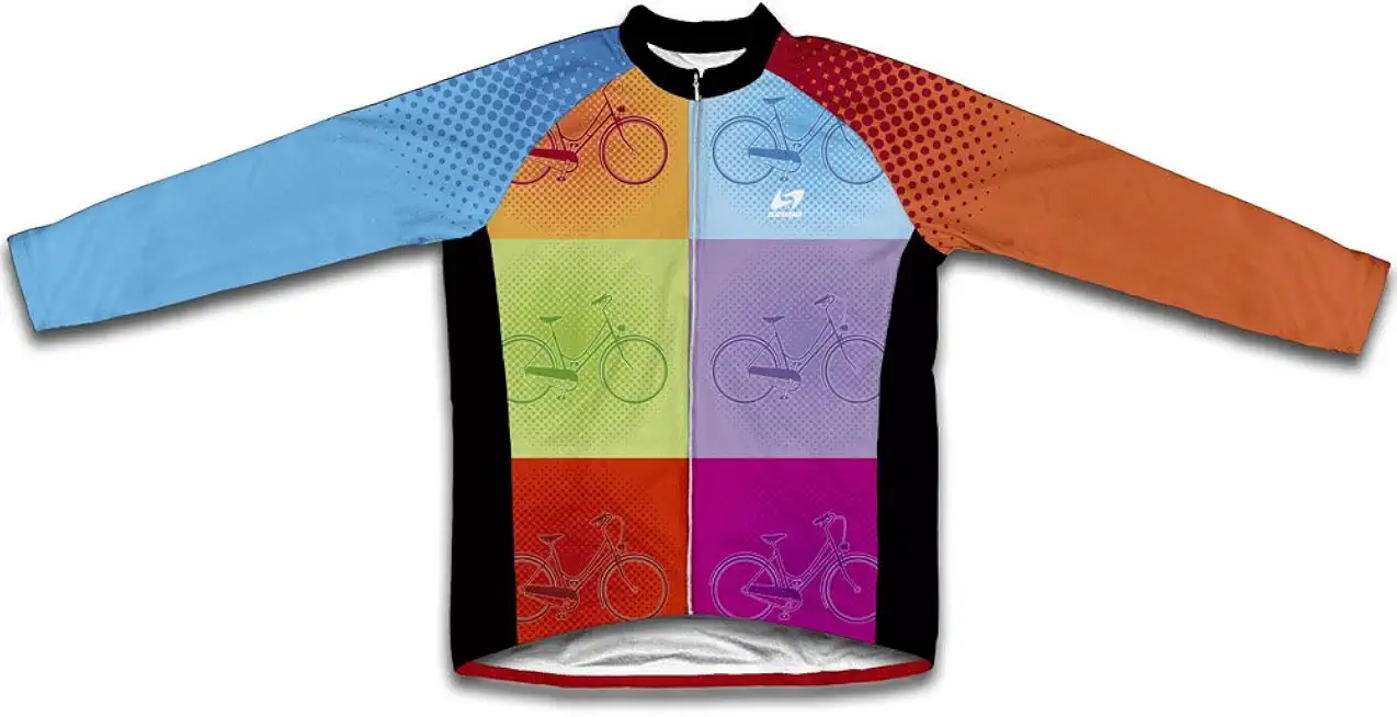 ScudoPro Pop Colors Thermal Cycling Jersey for Women