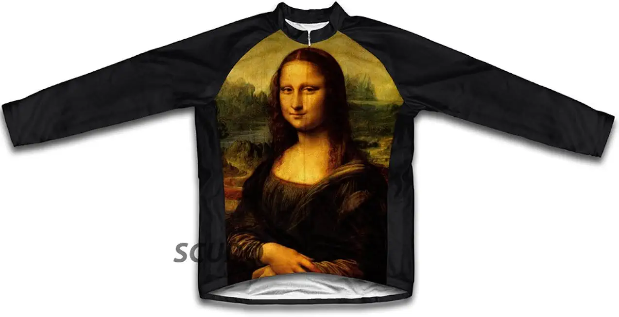ScudoPro Mona Lisa Winter Thermal Cycling Jersey for Women
