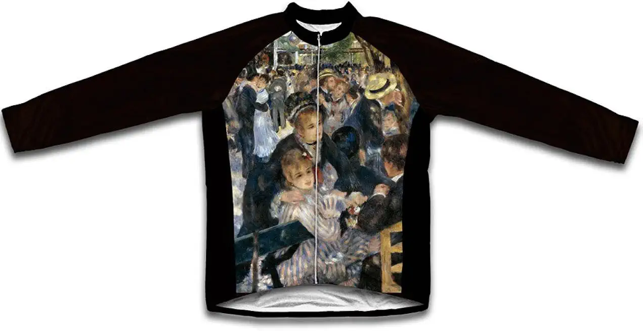 ScudoPro Renoir - Bal du Moulin de la Galette Winter Thermal Cycling Jersey for Men