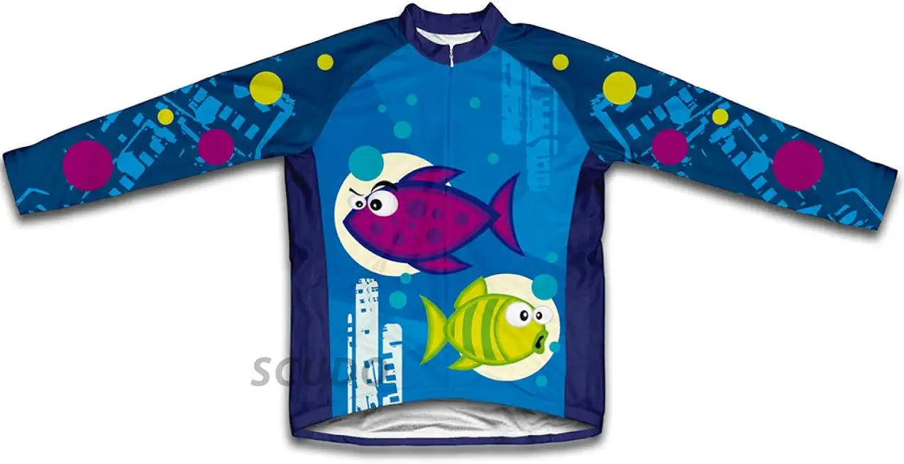 ScudoPro Bloop Bloop Winter Thermal Cycling Jersey for Women