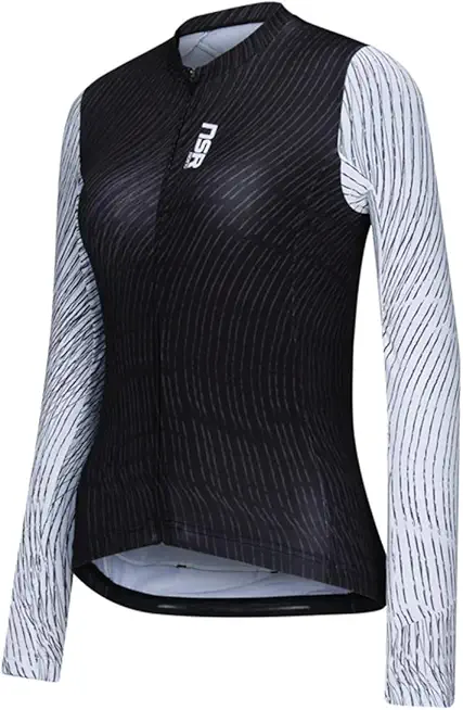 Club Signal Long Sleeve Jersey for Women – Lightweight Breathable Cycling Shirt, Quick-Dry, Engineered Fit for Road & MTB