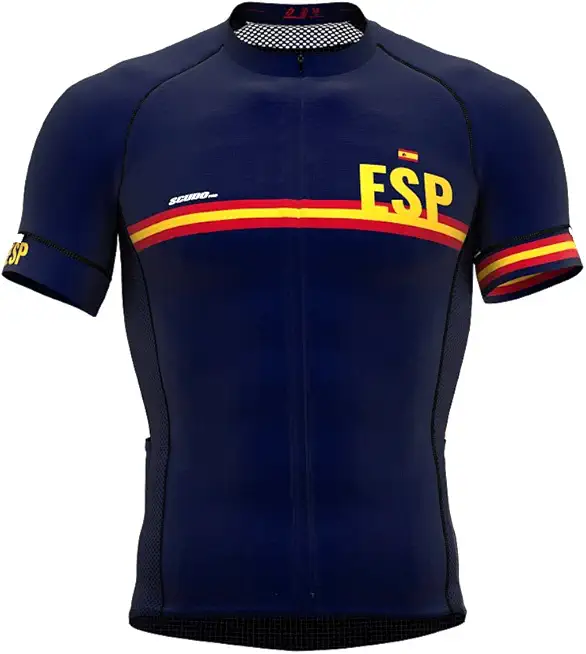Spain Code Short Sleeve Cycling PRO Jersey for Women
