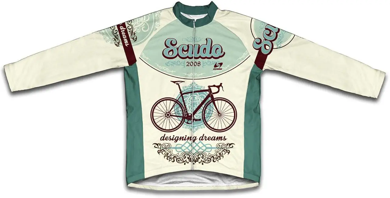 ScudoPro Retro Designing Dreams Thermal Cycling Jersey for Men