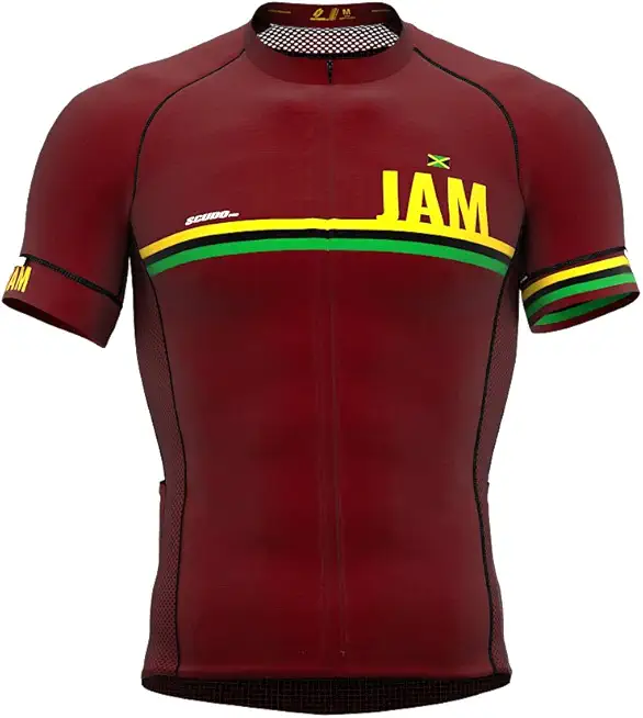 Jamaica Code Short Sleeve Cycling PRO Jersey for Women