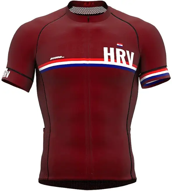 Croatia Code Short Sleeve Cycling PRO Jersey for Women