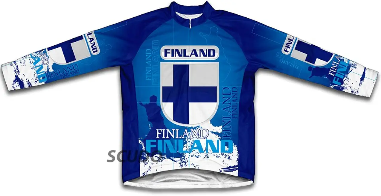 ScudoPro Finland Winter Thermal Cycling Jersey for Women