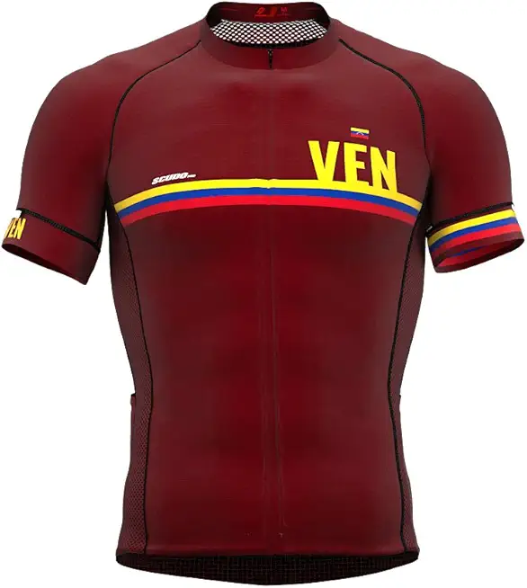 Venezuela Code Short Sleeve Cycling PRO Jersey for Women