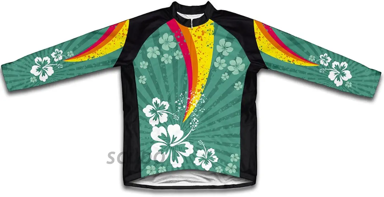 ScudoPro Tropical Fission Winter Thermal Cycling Jersey for Women
