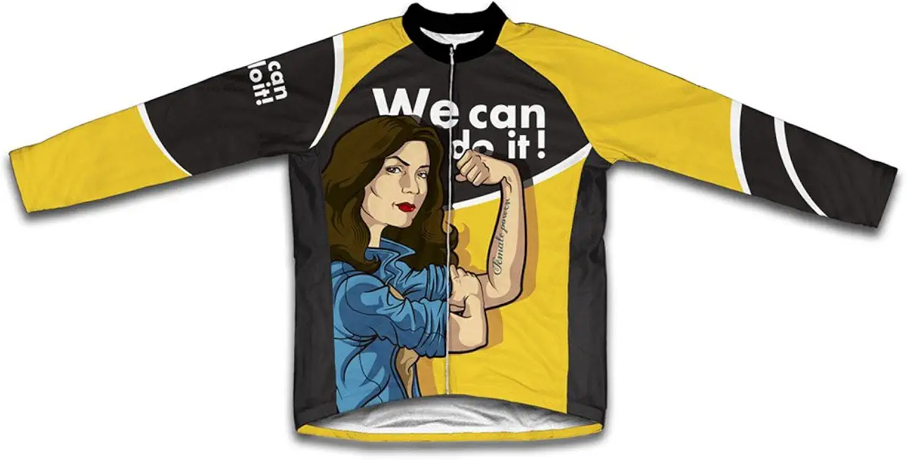 ScudoPro We Can Do It Thermal Cycling Jersey for Women