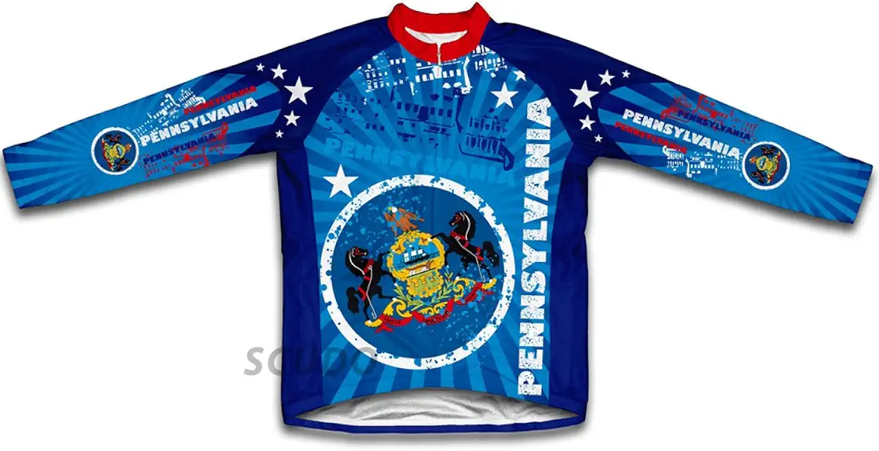 ScudoPro Pennsylvania Winter Thermal Cycling Jersey for Women