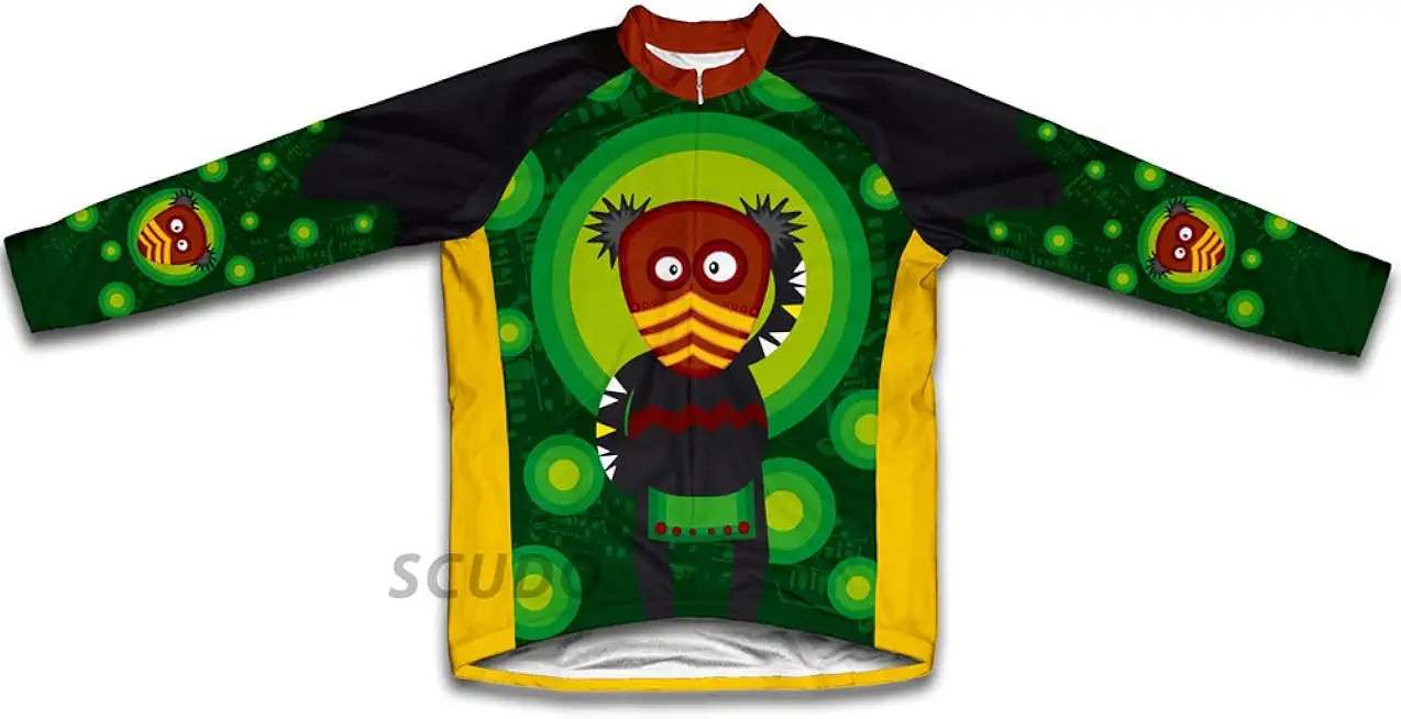 ScudoPro Buga Buga Winter Thermal Cycling Jersey for Men