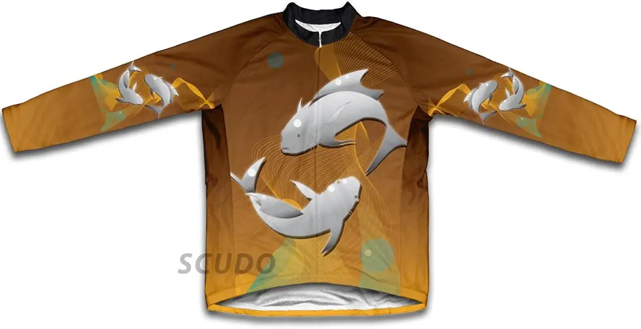 ScudoPro Pisces Winter Thermal Cycling Jersey for Women