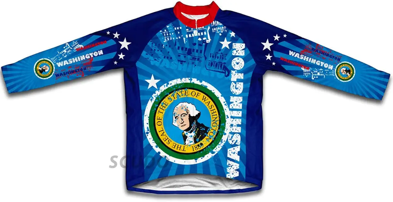 ScudoPro Washington Winter Thermal Cycling Jersey for Men